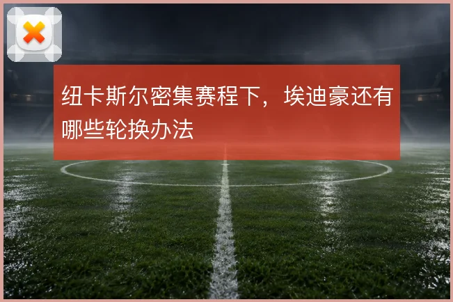 纽卡斯尔密集赛程下，埃迪豪还有哪些轮换办法